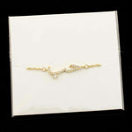 حب Love In Arabic Crystal Bracelet Jewelry For Women Made Of Real Gold & Silver - By Hijab Focus