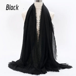 Shop Buy Best Beautiful Islamic Muslimah Style Crinkle Cotton Beige Hijab Fashion Shawl Scarf Online Store For Muslim Women