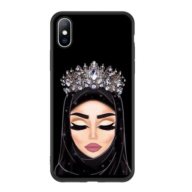 The Original Hijab Queen iPhone Case Made Of Elastic Silicone - By Hijab Focus