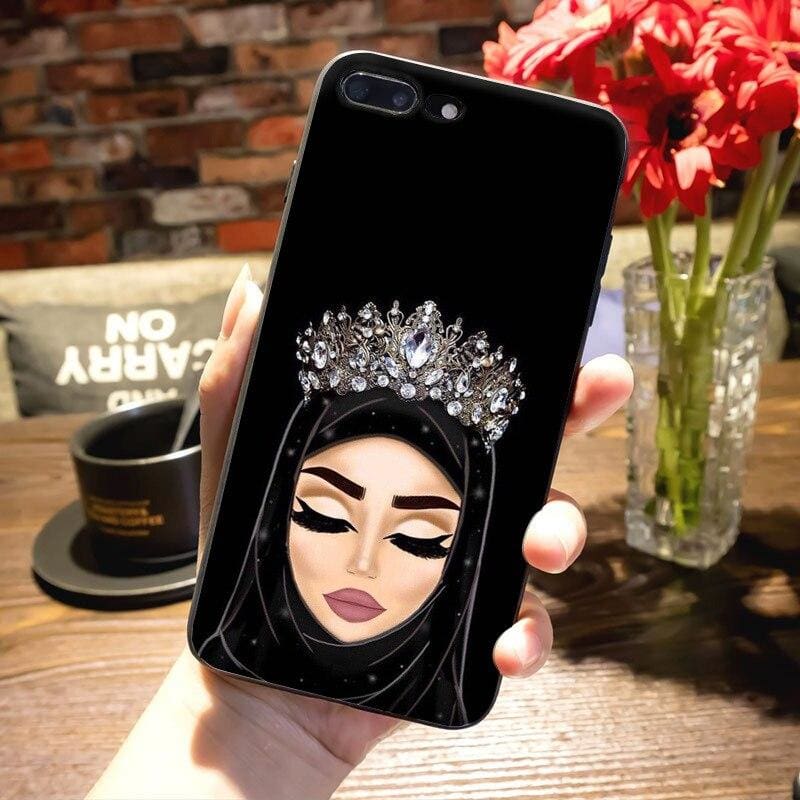 The Original Hijab Queen iPhone Case Made Of Elastic Silicone - By Hijab Focus